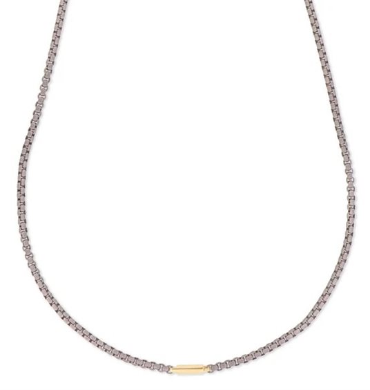 Collana Mano-J. Uomo in Titanio Diamante Black 0.01 Ct CATSCOGIRTBAOG - CATSCOGIRTBAOG
